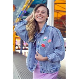 Vasalható matrica virágok, mix, 4,5-6,5x4,5-7 cm S/3