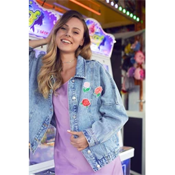 Vasalható matrica virágok, mix, 4,5-6,5x4,5-7 cm S/3