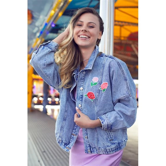 Vasalható matrica virágok, mix, 4,5-6,5x4,5-7 cm S/3