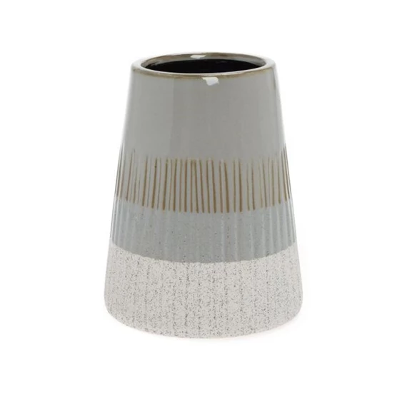 Váza dombor mintával kerámia