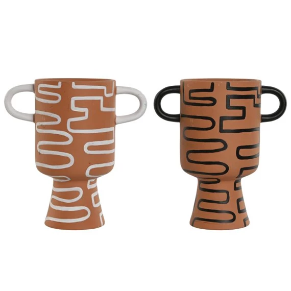 Váza 20,3x11,5x21,5 cm 2 féle