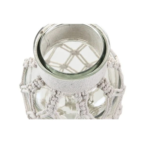 Váza fonott 14x14x26 cm