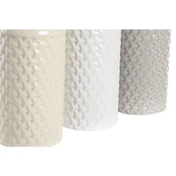 Váza geometrikus 9x9x20 cm 3 féle