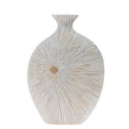 Váza karcolt mintával 22x11x30 cm