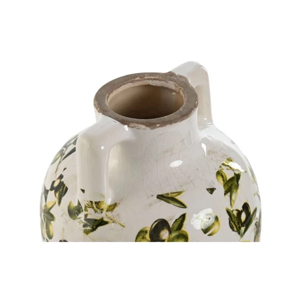 Váza levél mintás 17x17x22 cm