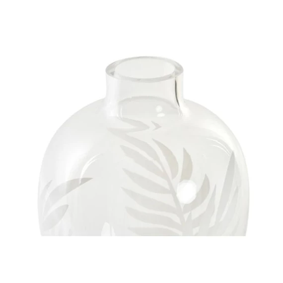 Váza leveles 10x10x15 cm