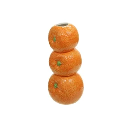 Váza narancs formájú 8x7,5x19 cm