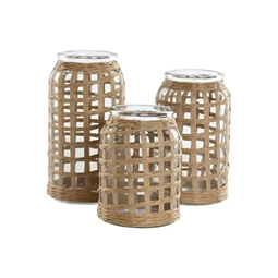 Váza szett 11x11x21 cm S/3