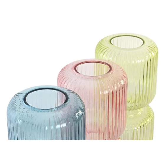 Váza 13x13x26 cm 3 féle