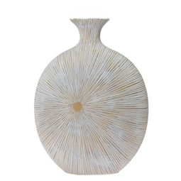 Váza vonal mintával 28x12x38 cm