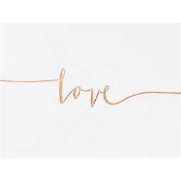 Vendégkönyv szerelem 24x18,5 cm 22 oldal