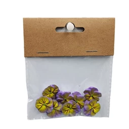 Virág öntapadós 1,8x1,8x0,5 cm S/6