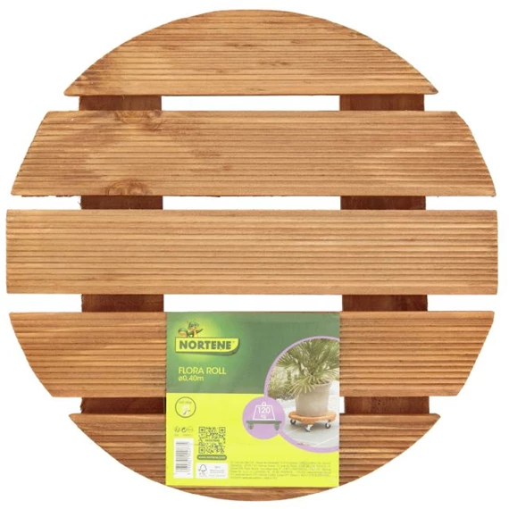 Virágalátét gurulós 40 cm