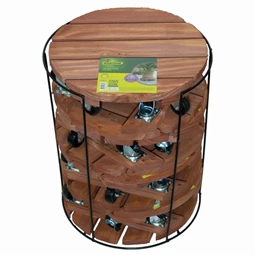 Virágalátét gurulós 40 cm