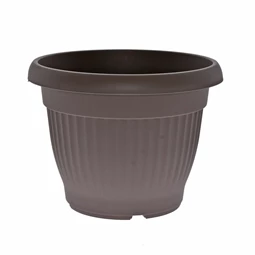 Virágcserép Campana bordázott, kerek 70x70x52 cm