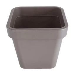 Virágcserép dupla falú szögletes 25x17x22 cm