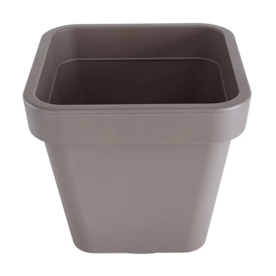 Virágcserép dupla falú szögletes 25x17x22 cm