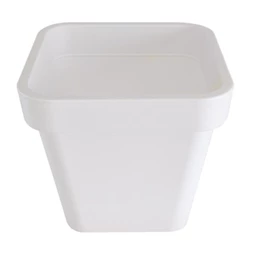 Virágcserép dupla falú, szögletes 35x24x31 cm