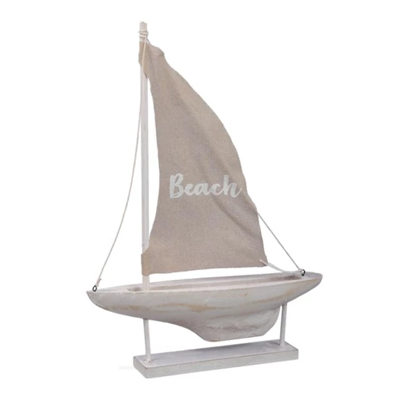 Vitorlás hajó 30x6,5x46,5 cm