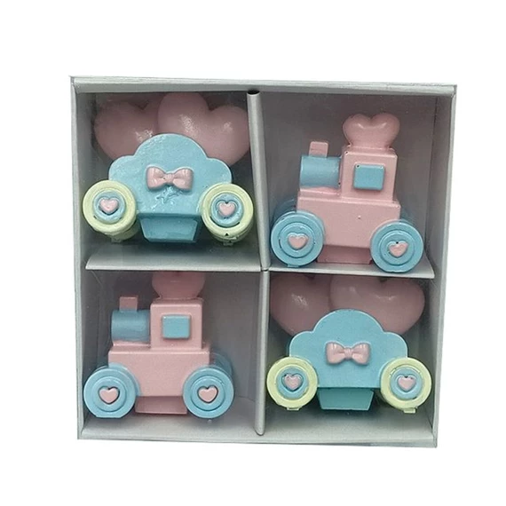 Vonat lufival 4,2x3,5x4,3 cm 2féle S/4