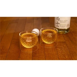 Whiskey pohár, golflabdás 175 ml S/2