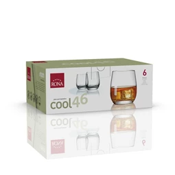 Whisky pohár COOL 460 ml 9x10,3 cm S/6