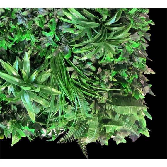 Zöldfal trópusi növényekkel 1x1 m