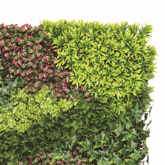 Zöldfal vegyes levelekkel 1x1 m